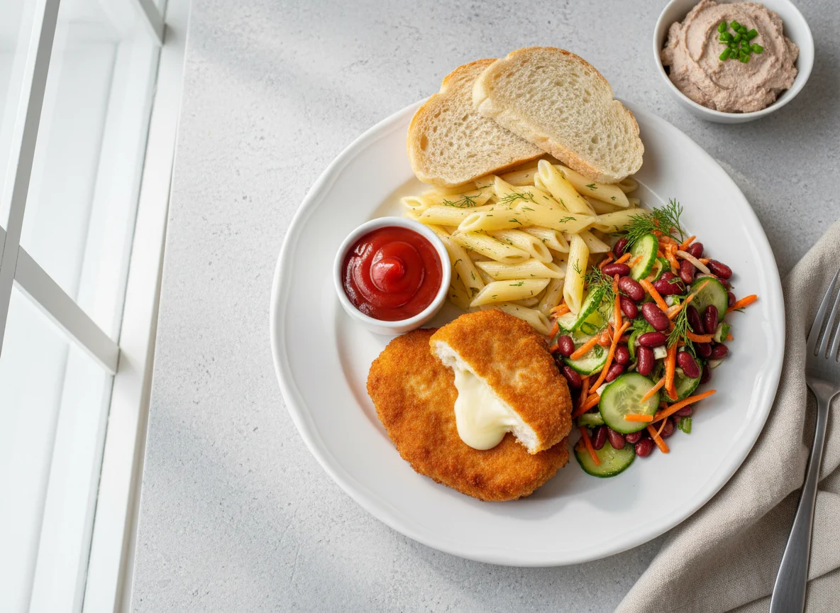 Котлета с сыром photo