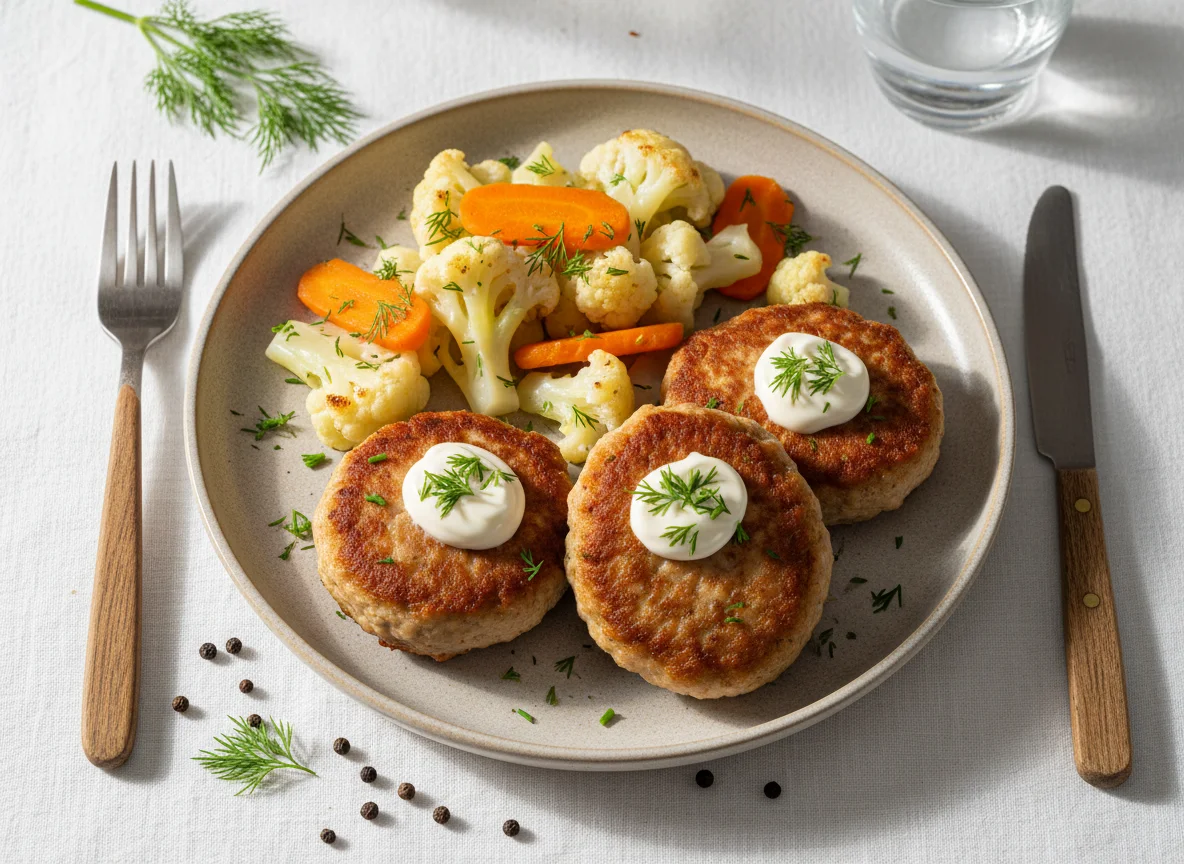 Котлеты с цветной капустой photo