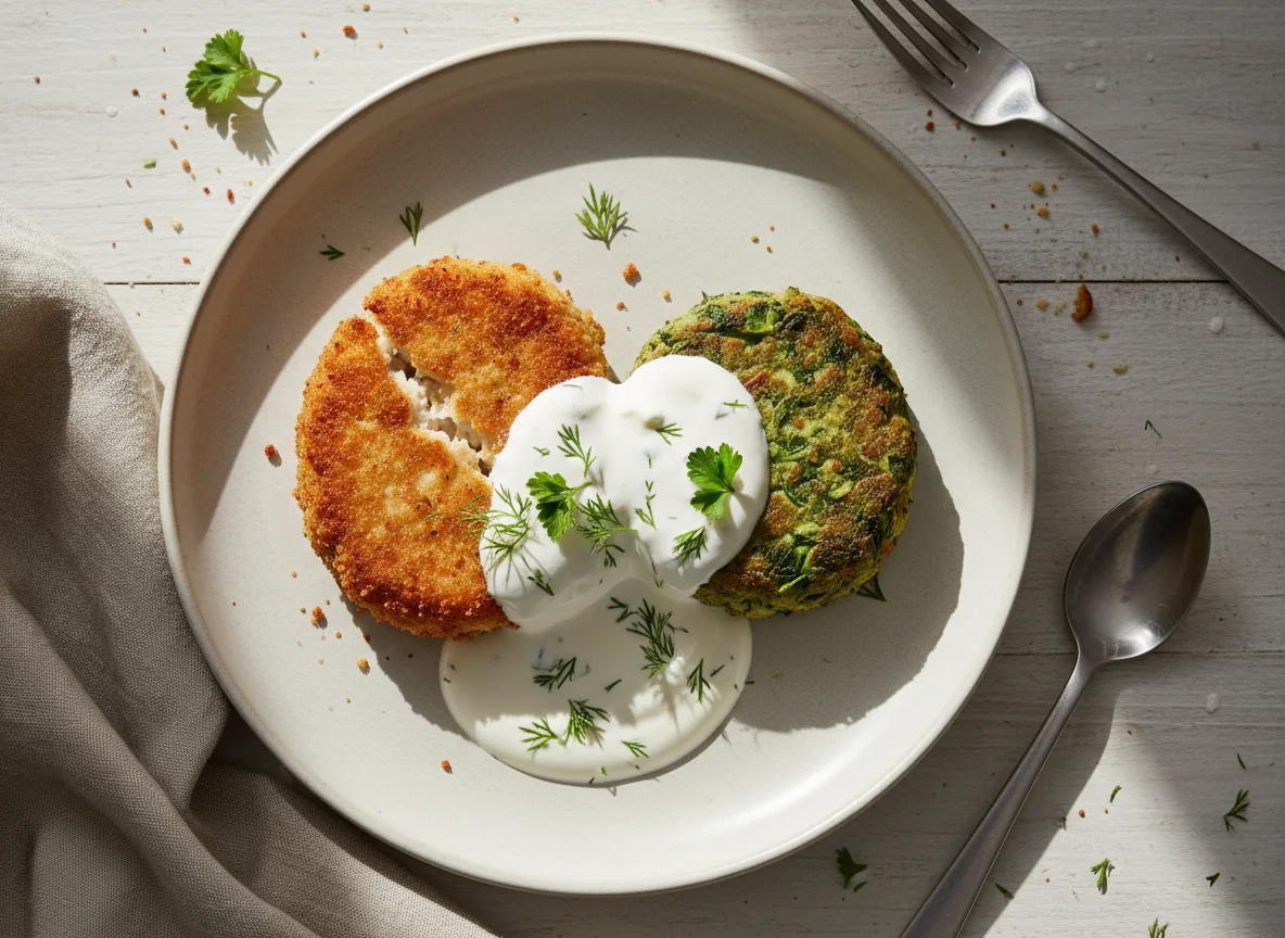 Котлеты с соусом photo