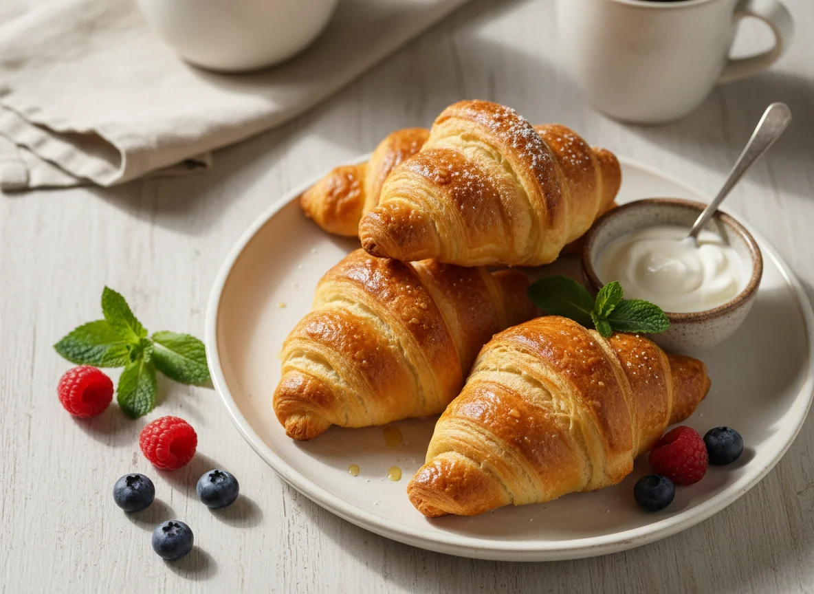Круассаны photo