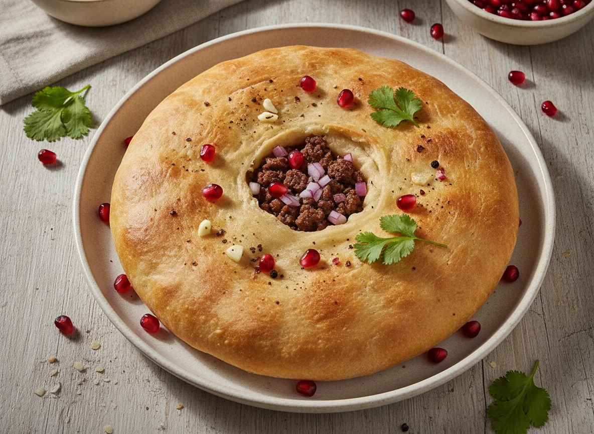Кубдари (грузинский мясной пирог) photo