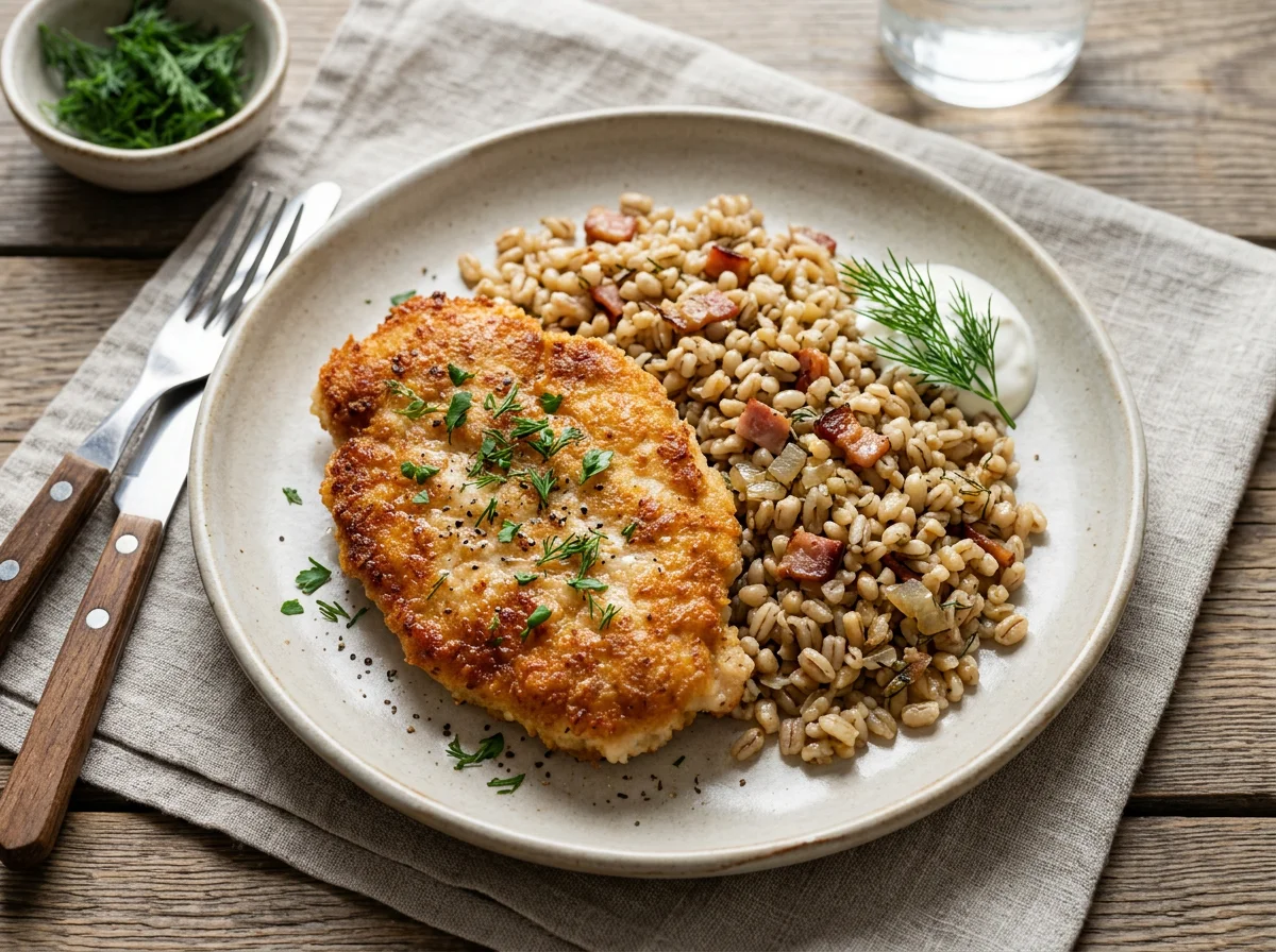 Куриная отбивная photo