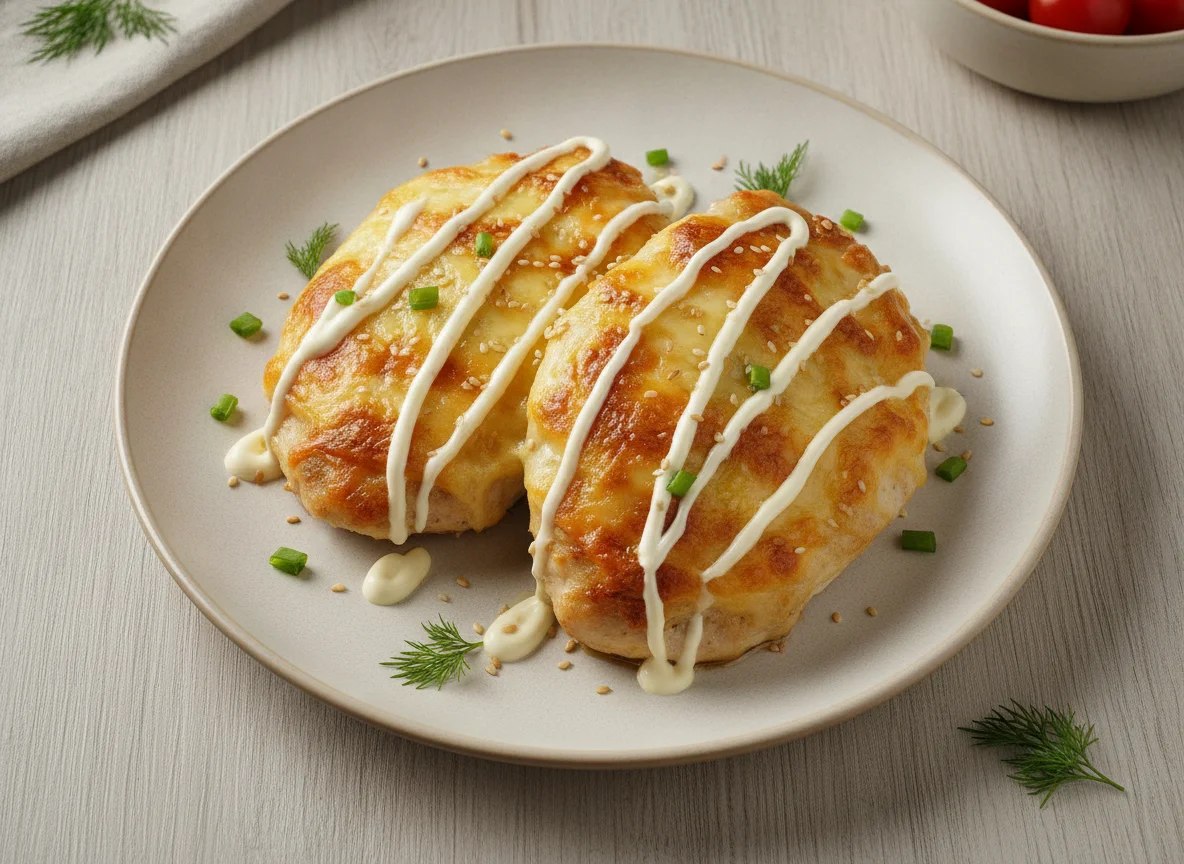 Куриное филе запеченное под сыром photo