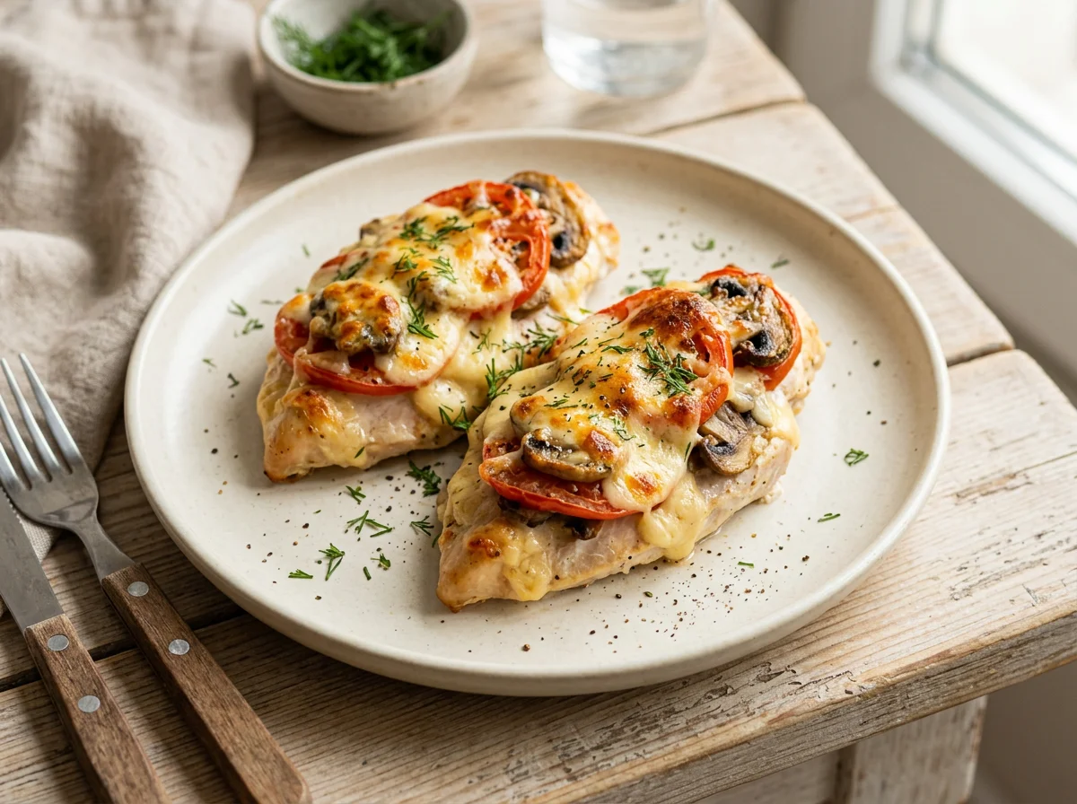 Куриное филе запеченное с сыром photo