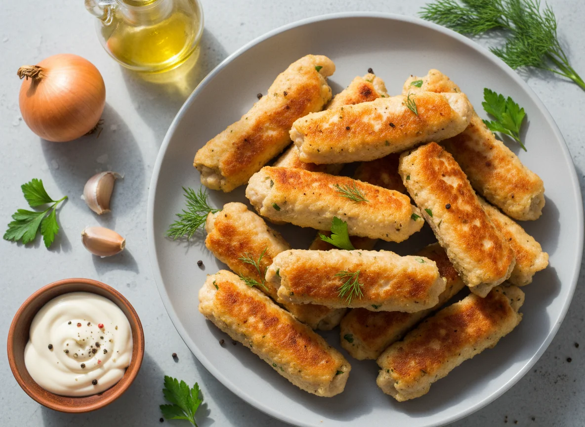 Куриные крученики photo