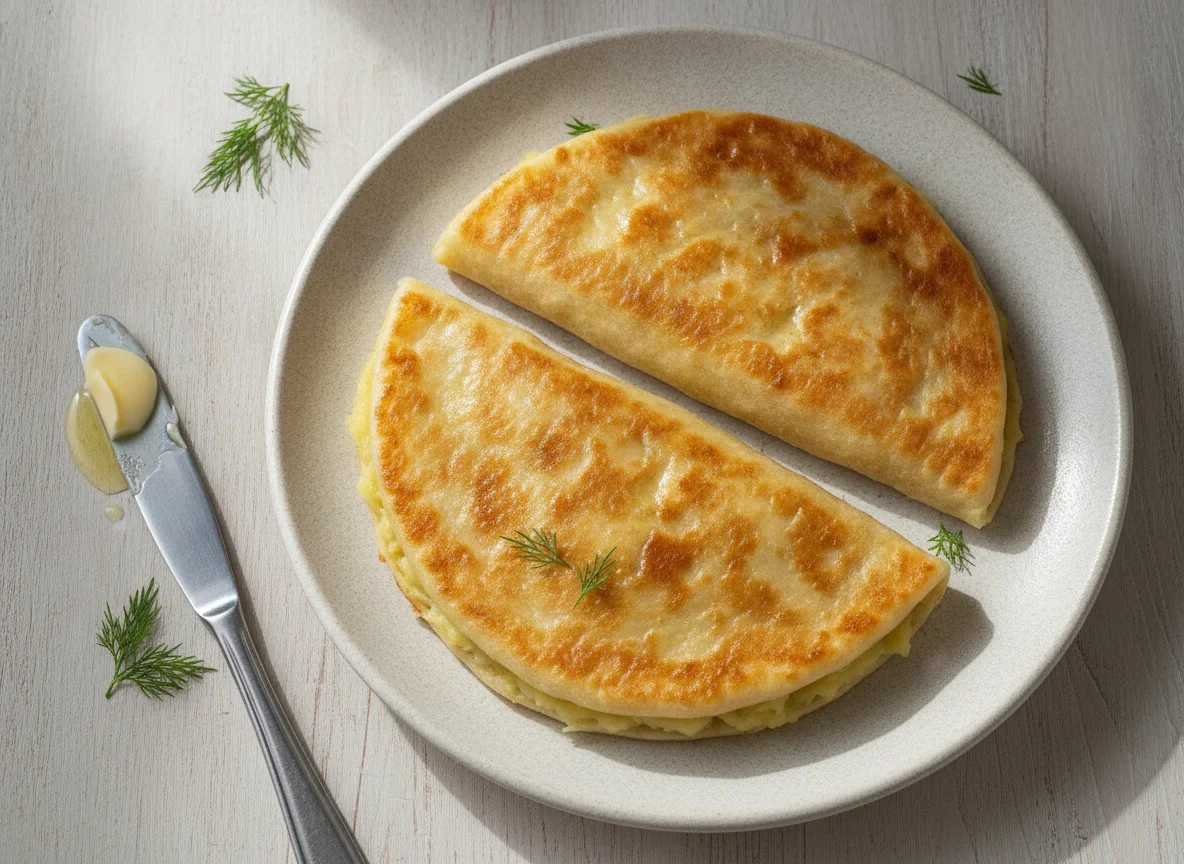 Кыстыбый с картофелем photo