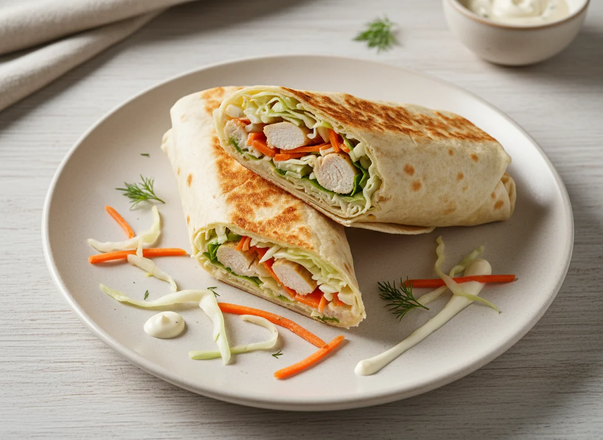 Лаваш ролл с начинкой photo