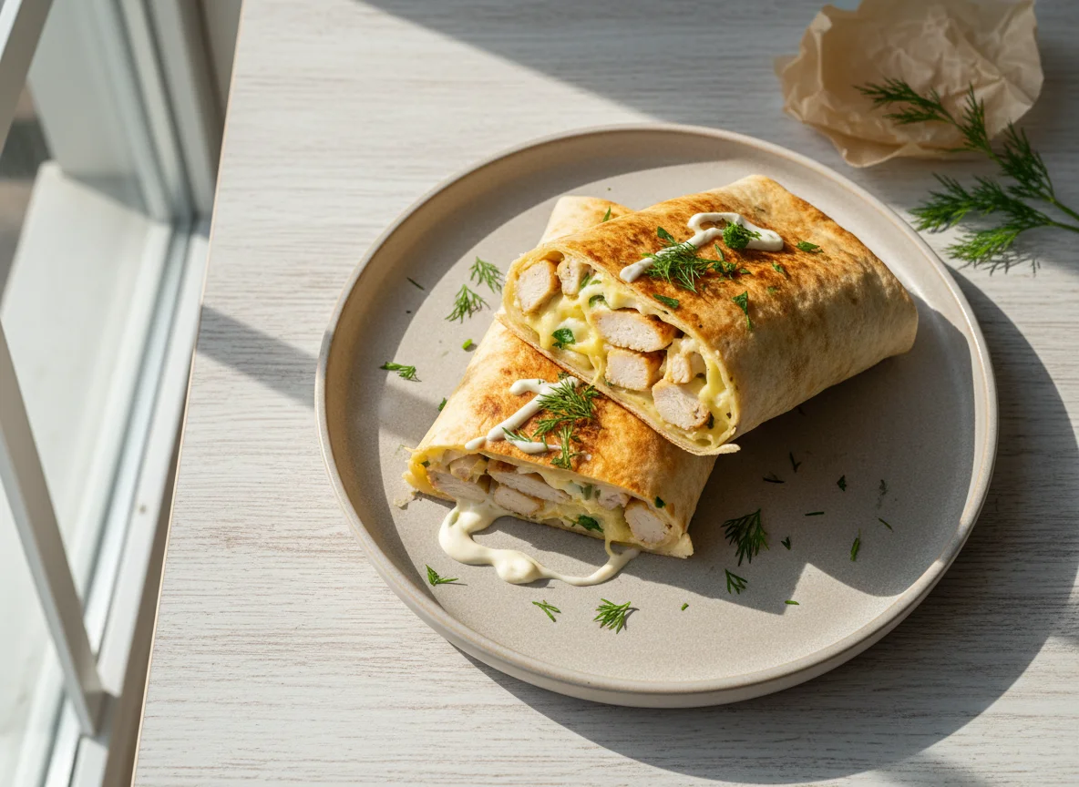 Лаваш с начинкой photo