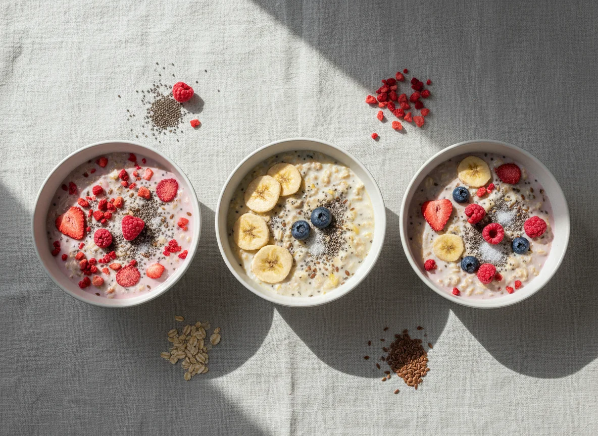 Ленивая овсянка ассорти (Lazy Oatmeal Assortment) photo