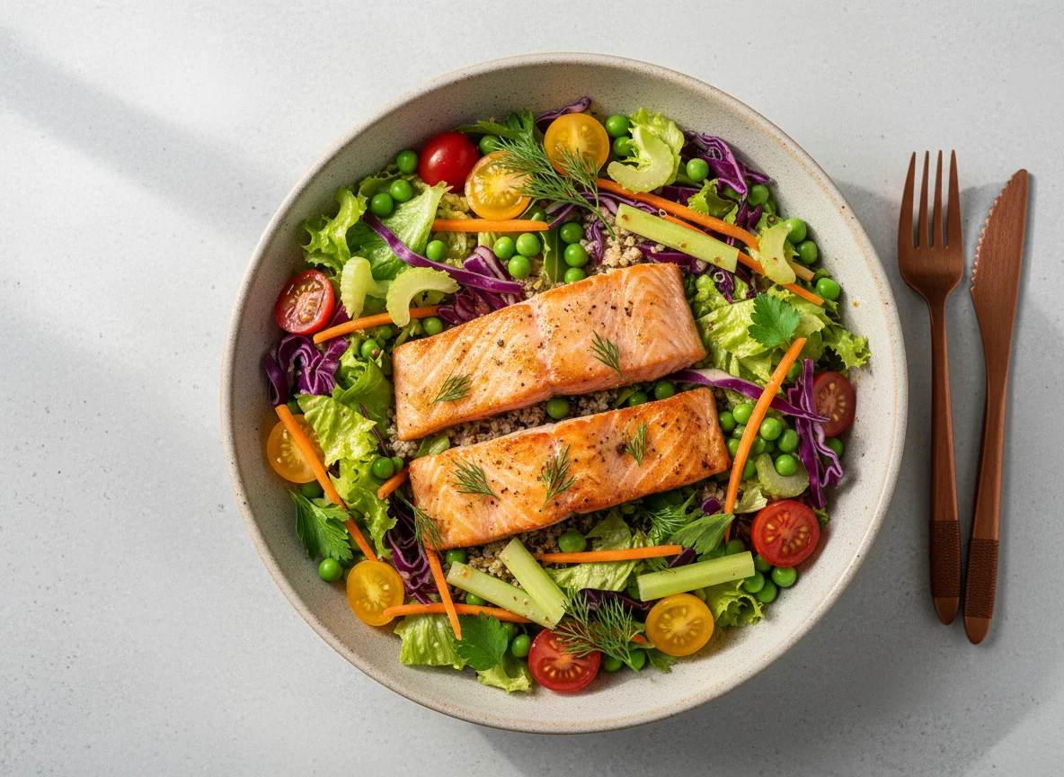 Лососевый боул photo