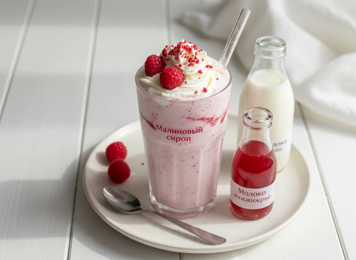 Малиновый Милкшейк photo