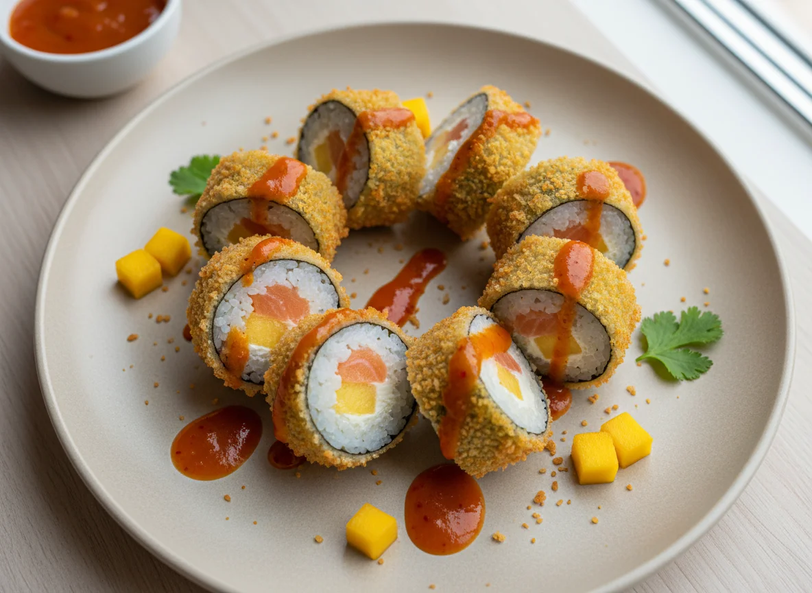 Манго Сяке Темпура photo