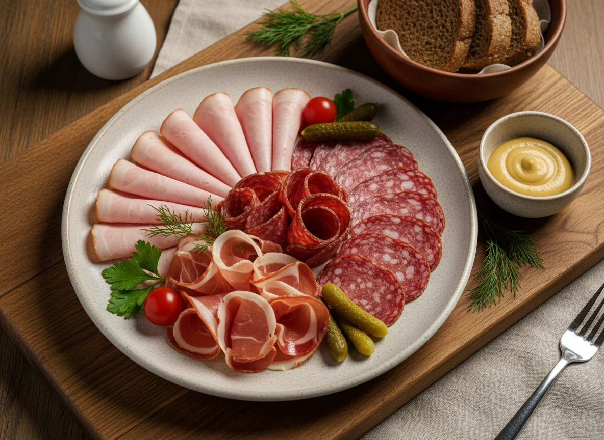 Мясная нарезка photo