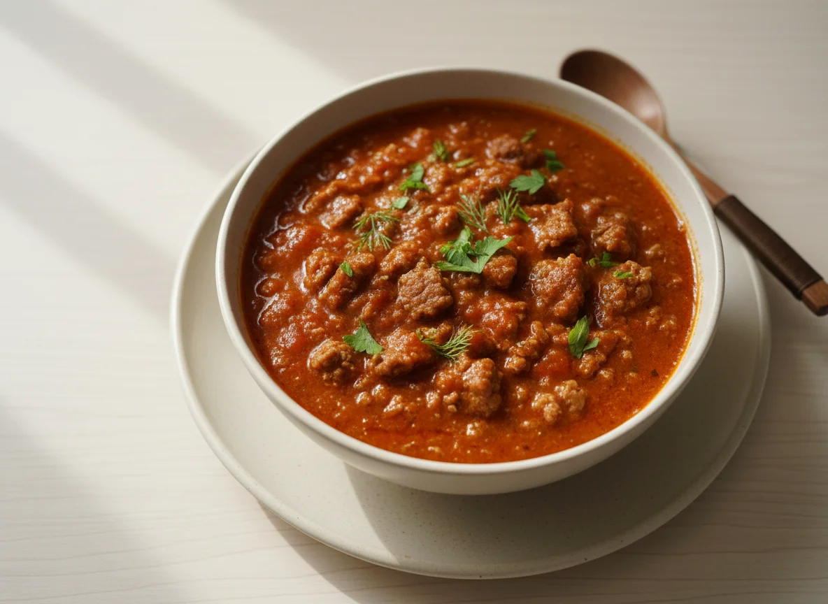 Мясной соус photo