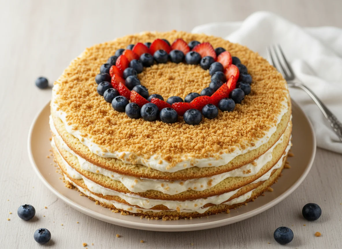 Медовик (Медовый торт) photo