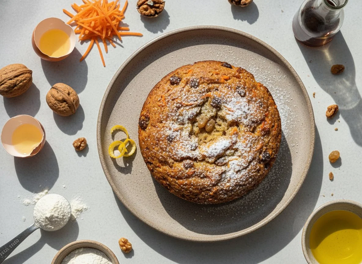 Морковный кекс photo