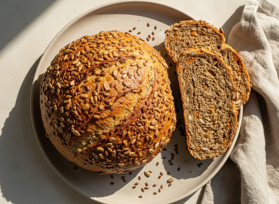 Мультизерновой хлеб photo