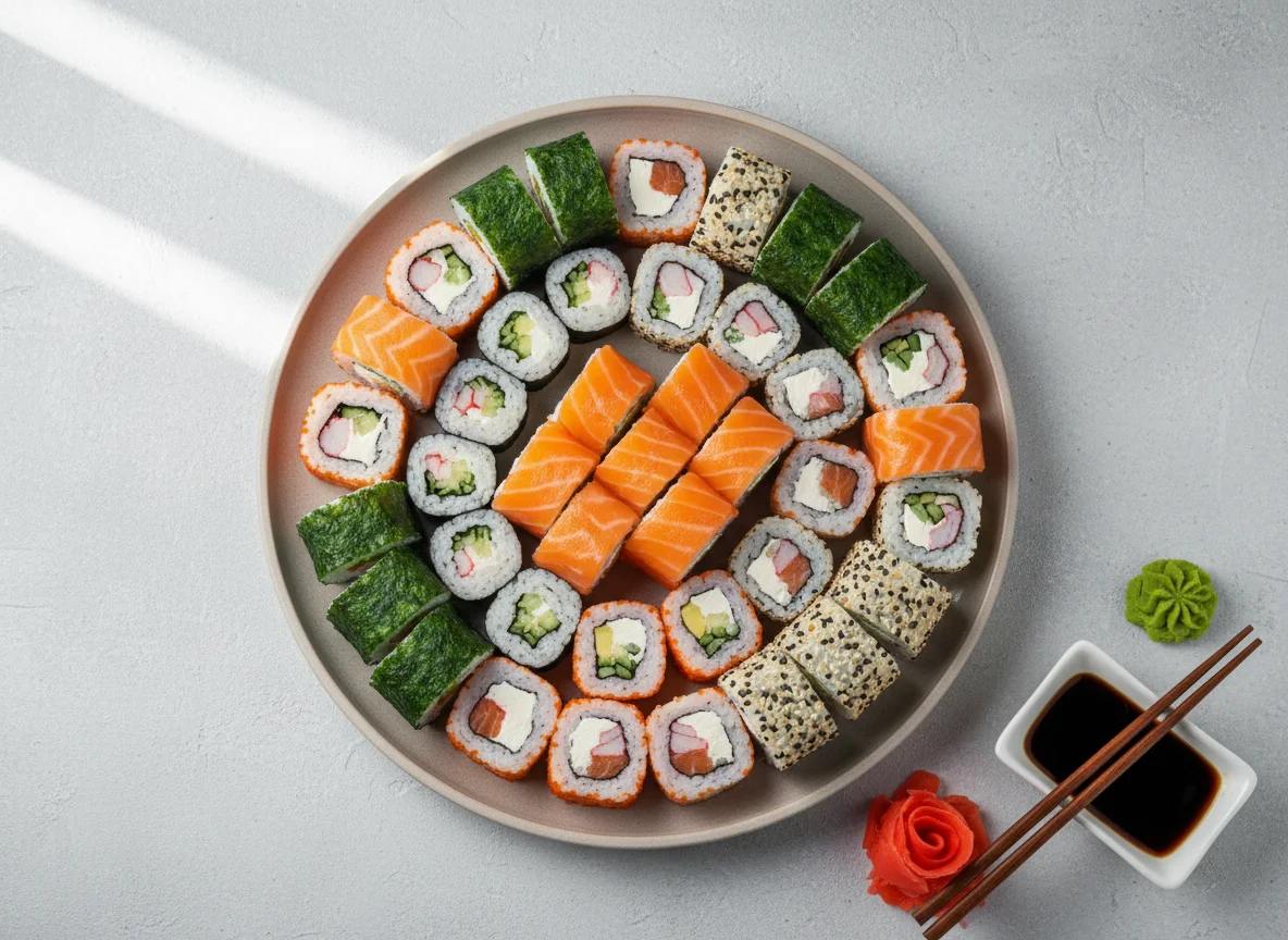 Набор роллов (40 штук) photo