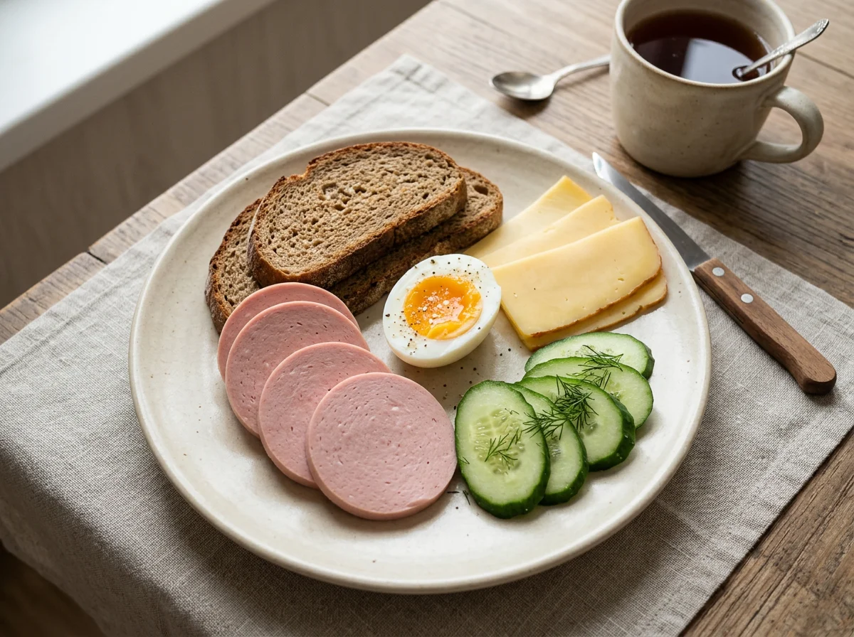 Немецкий завтрак photo