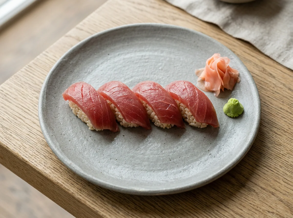 Нигири с тунцом photo