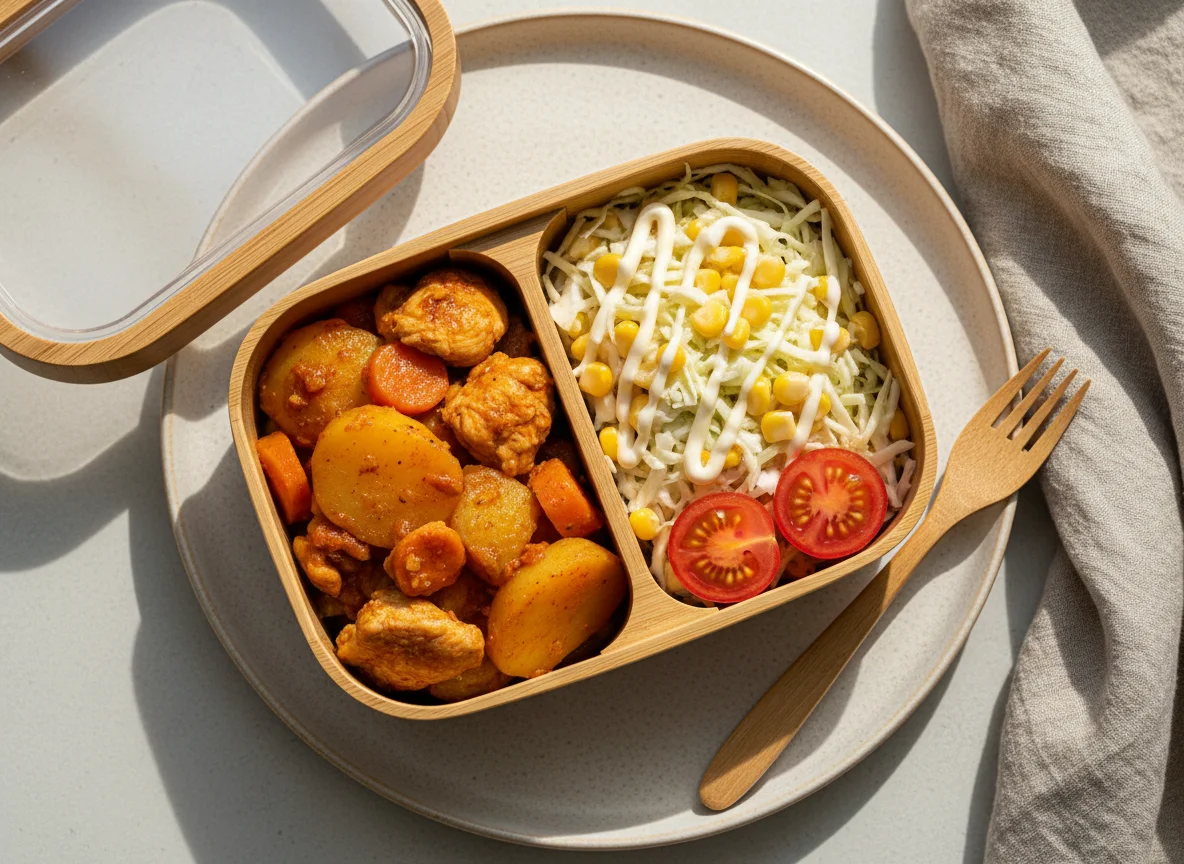 Обед в ланч-боксе photo