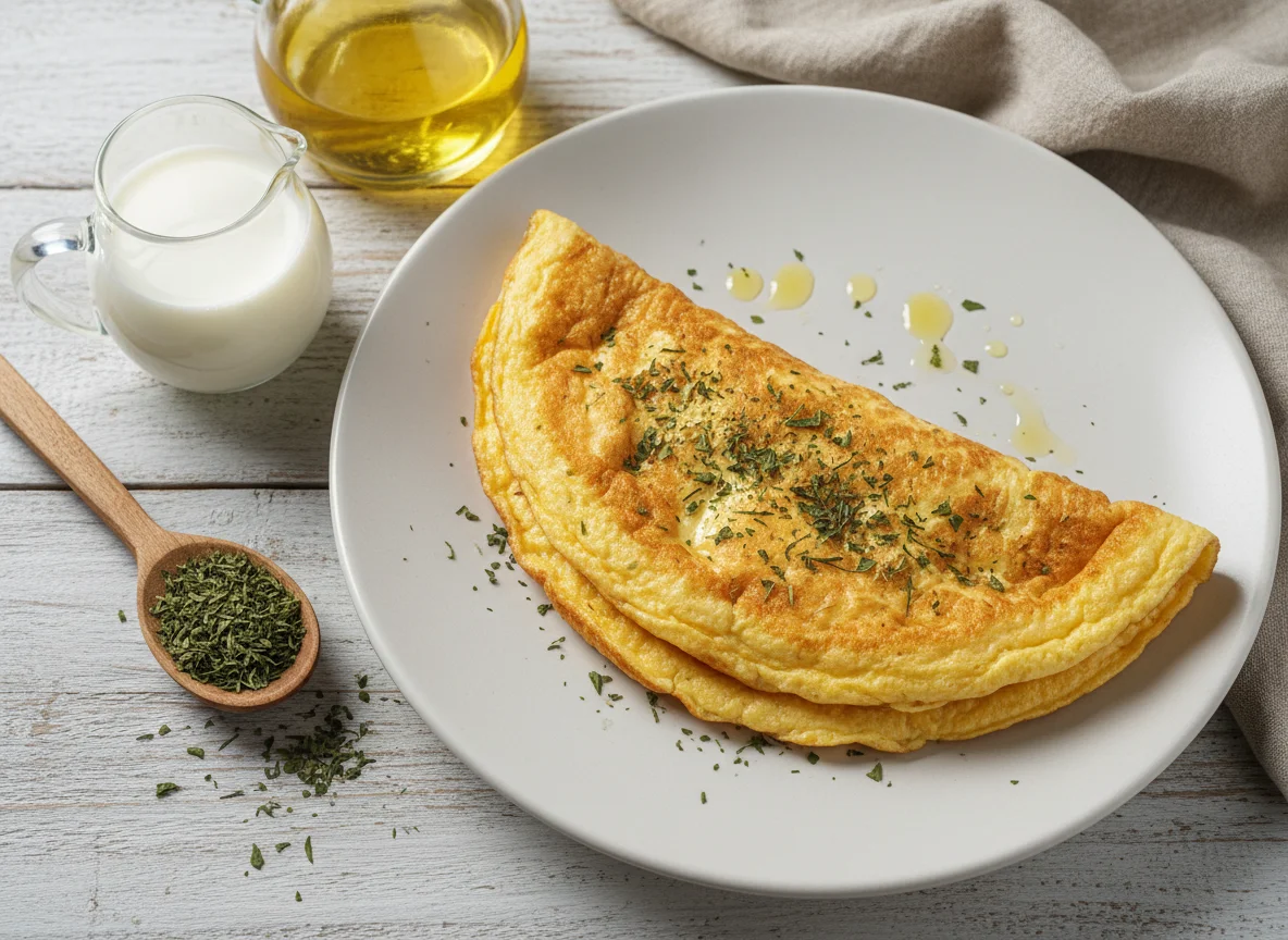 Омлет из 4 яиц photo