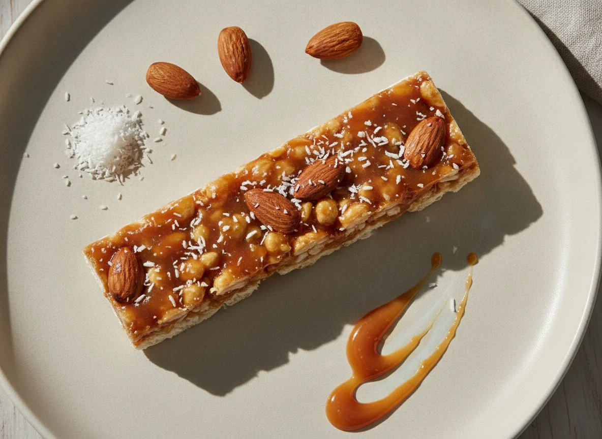 Ореховый батончик Nut&Go Миндаль, кокос, карамель photo
