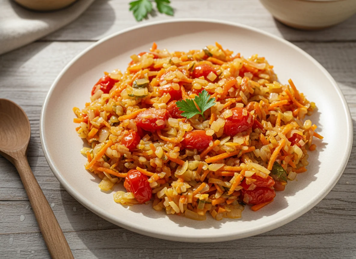 Овощная зажарка photo