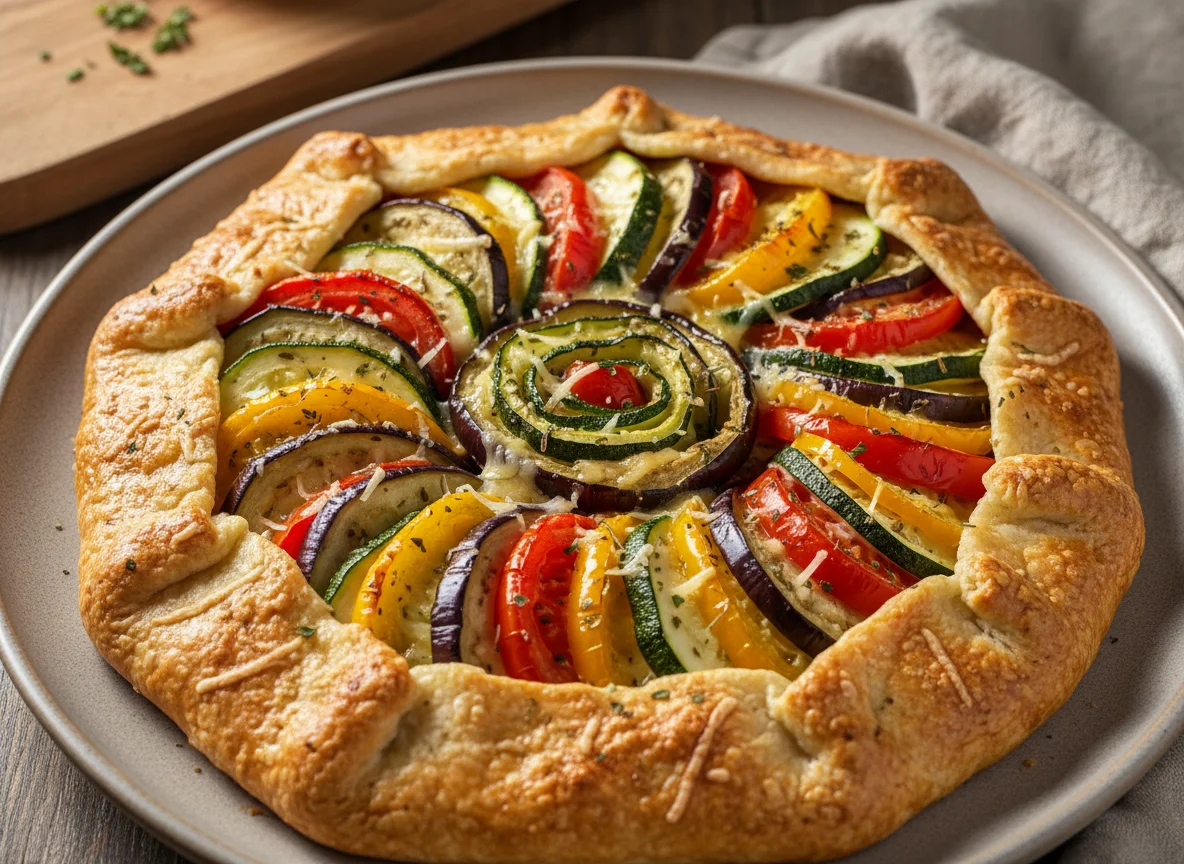 Овощной галет photo