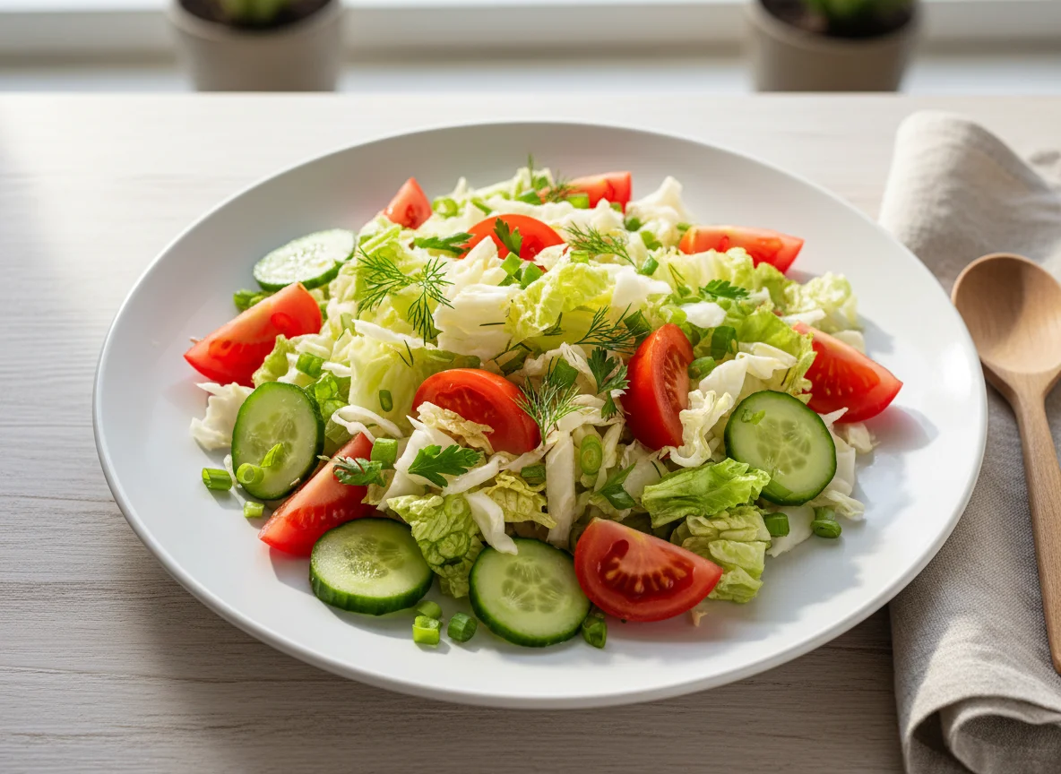 Овощной салат photo