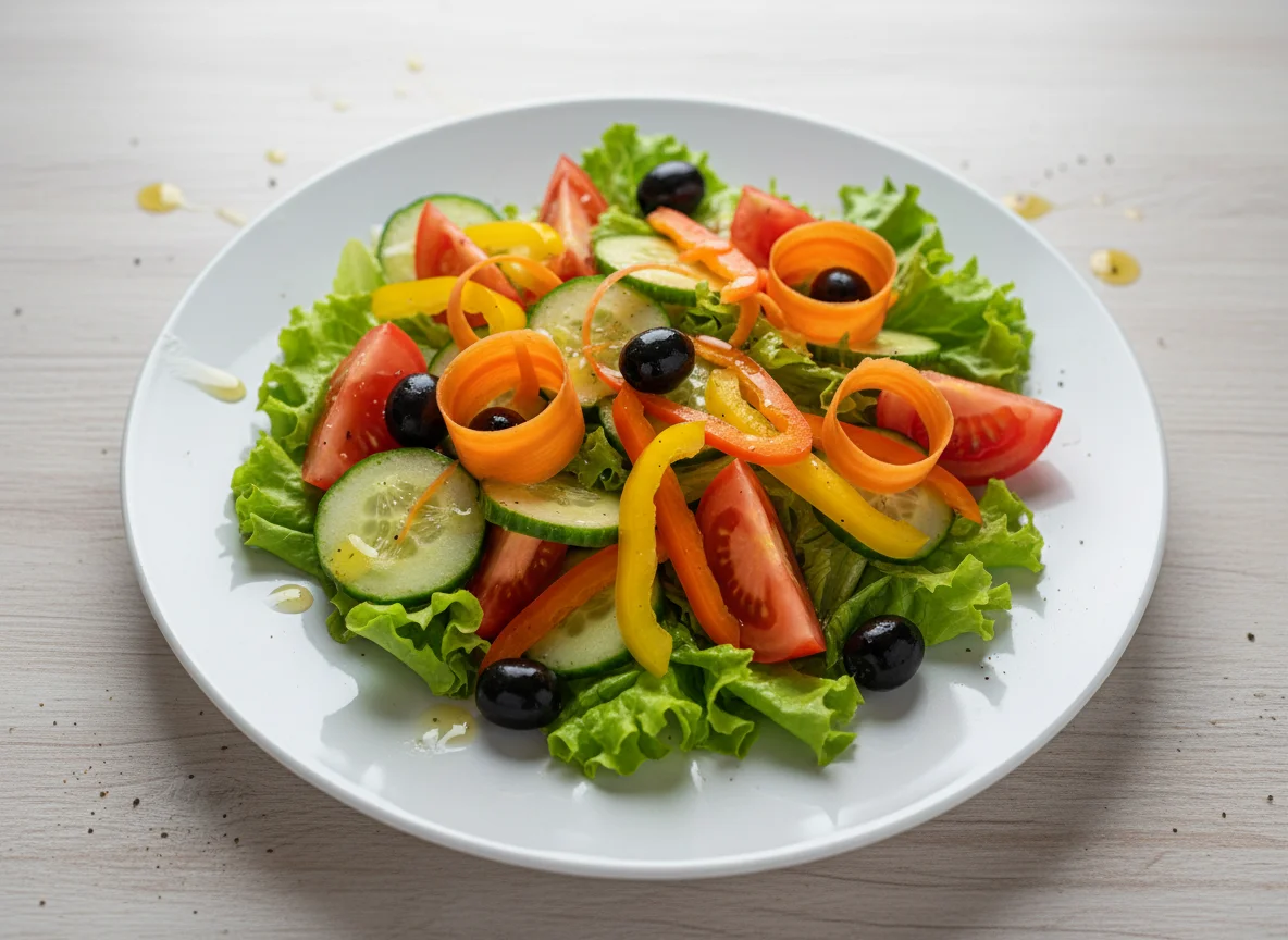 Овощной салат с морковью photo