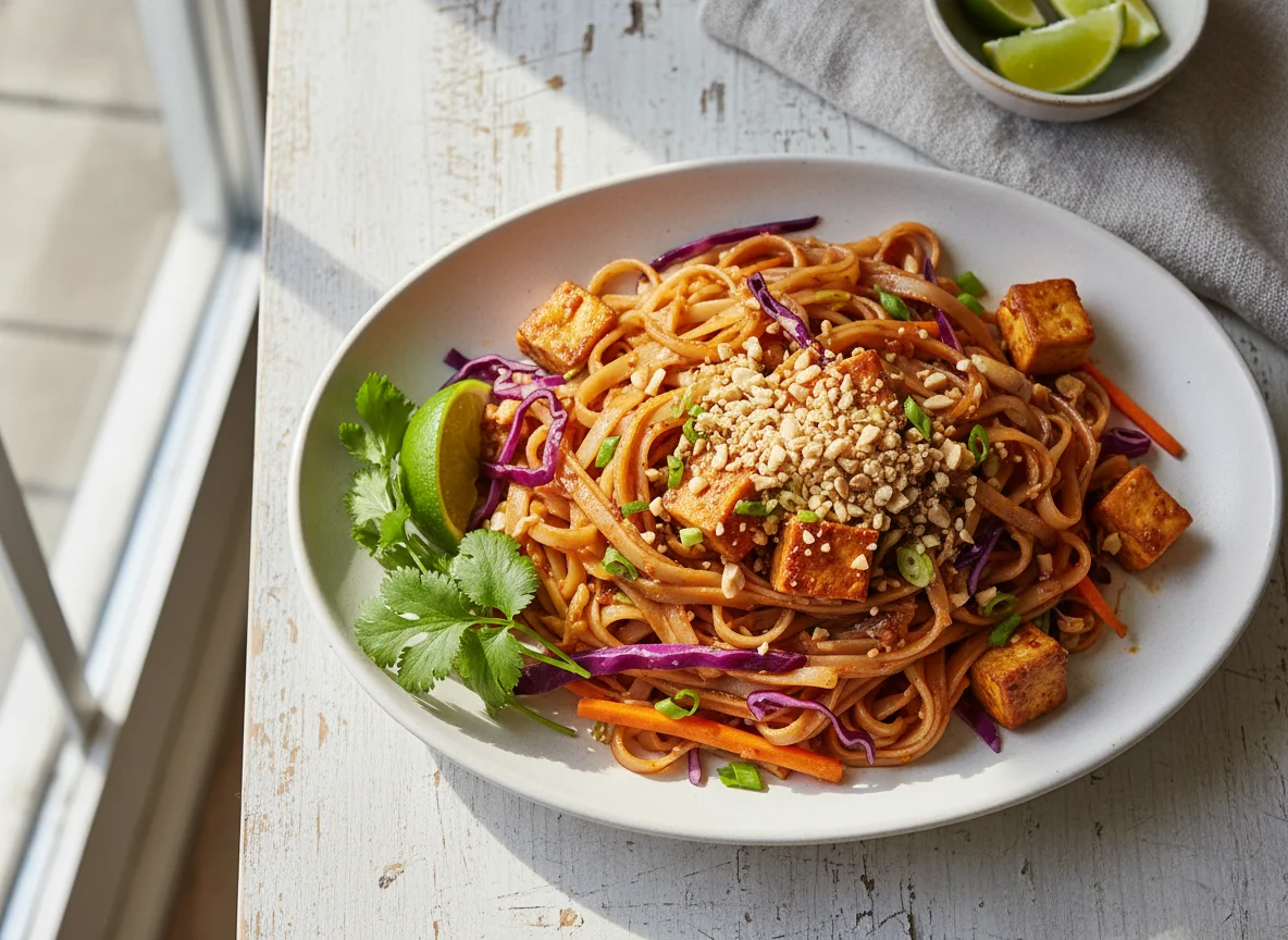 Пад Тай с тофу photo