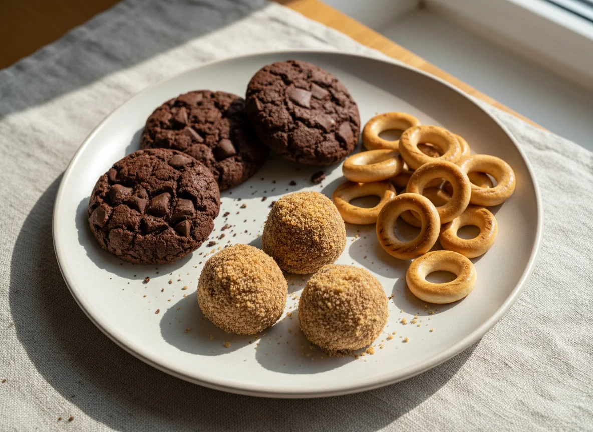 Печенье и конфеты photo