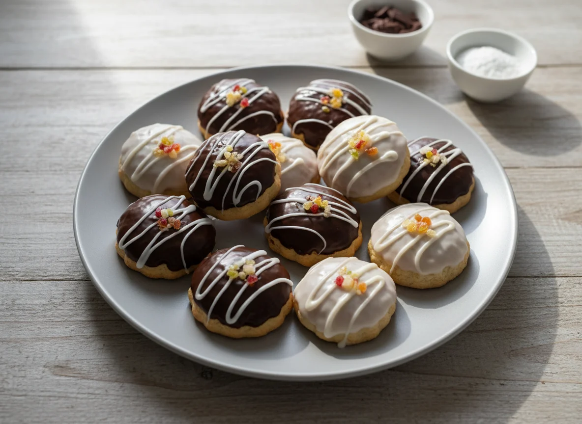 Печенье с глазурью photo