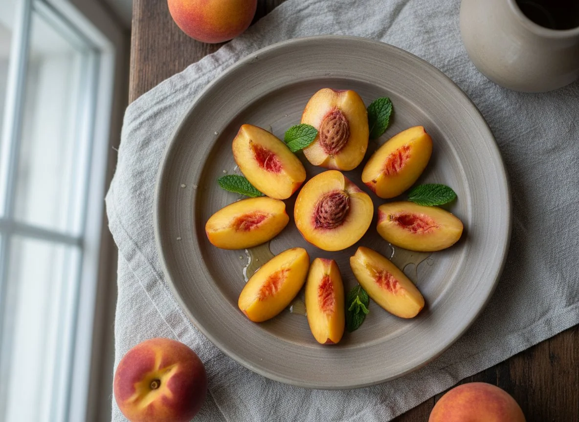 Персики photo