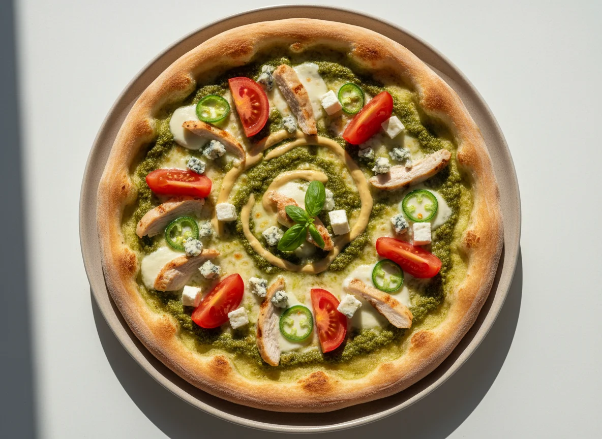 Пицца Песто photo