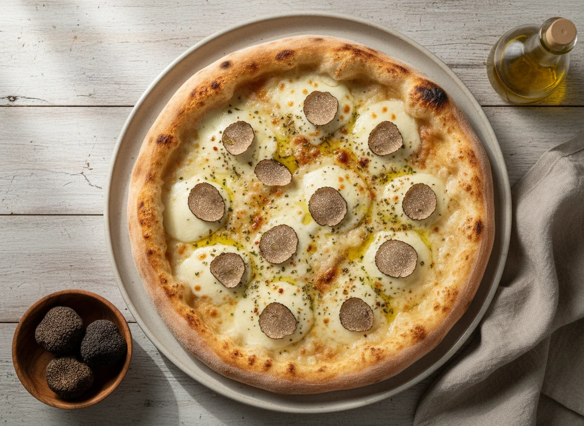 Пицца с трюфелем photo