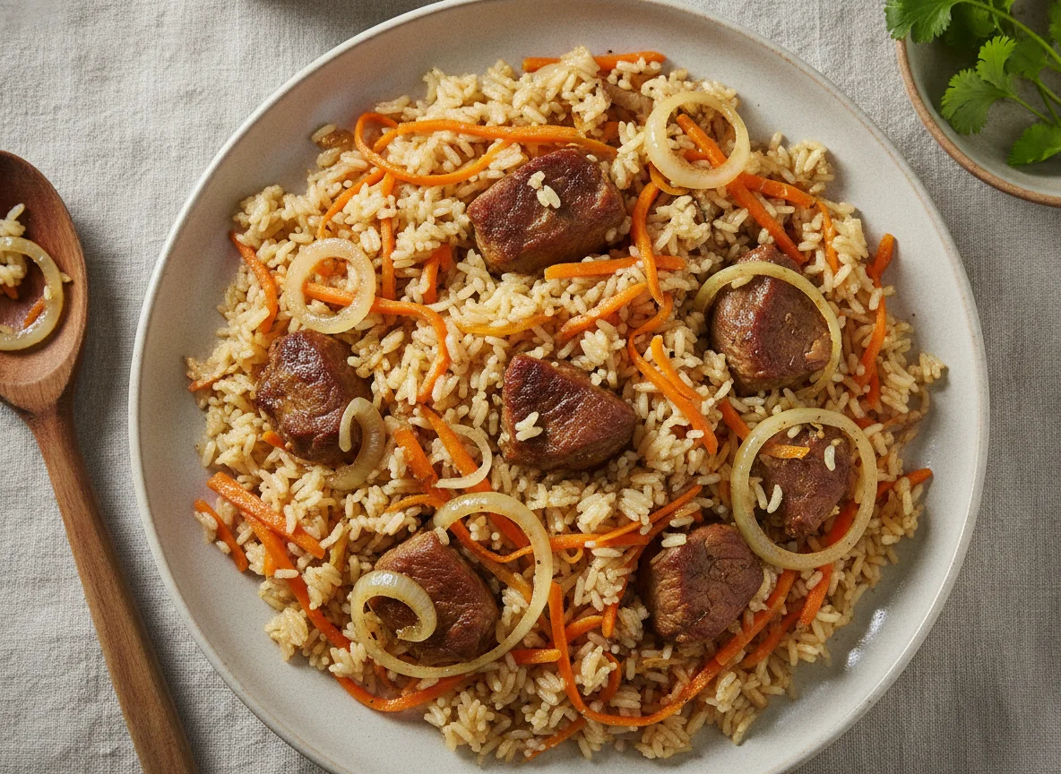 Плов с бараниной photo