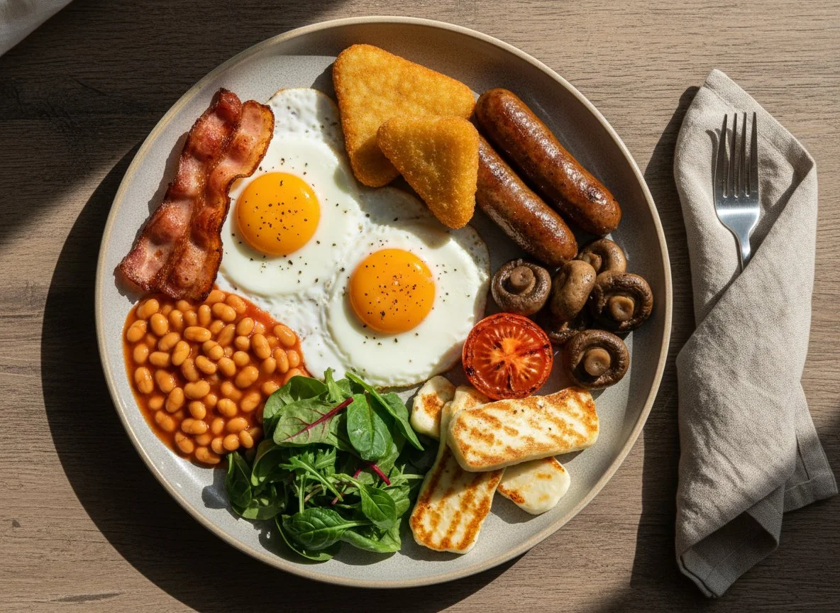 Полный английский завтрак photo