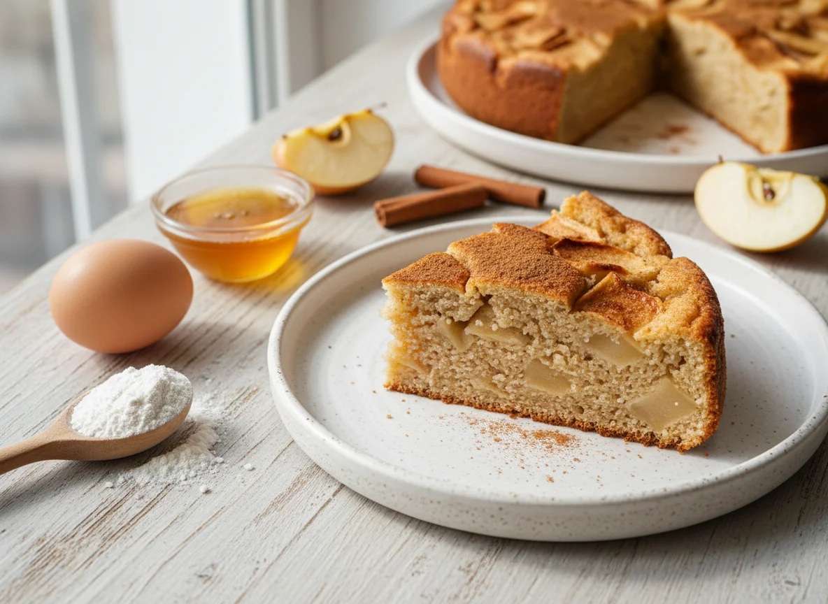 ПП-шарлотка с яблоками photo