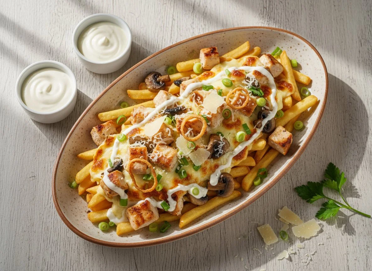 Прокаченный картофель с цыплёнком photo