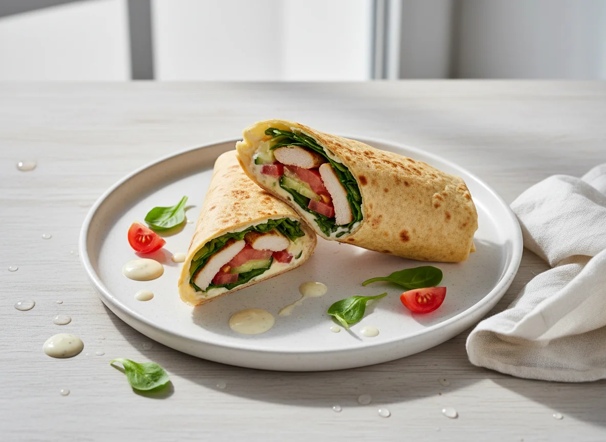 Пшеничный ролл Цезарь photo