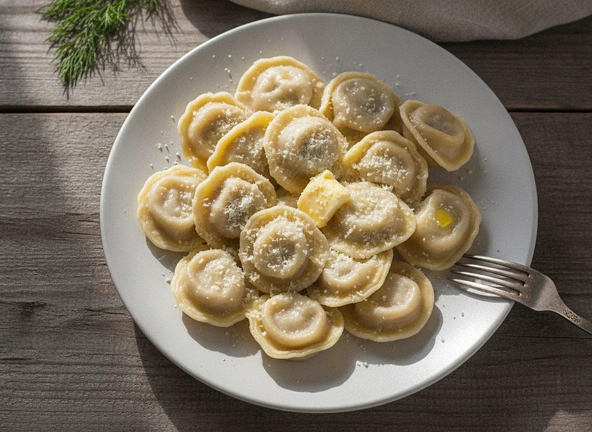 Равиоли с мясом photo