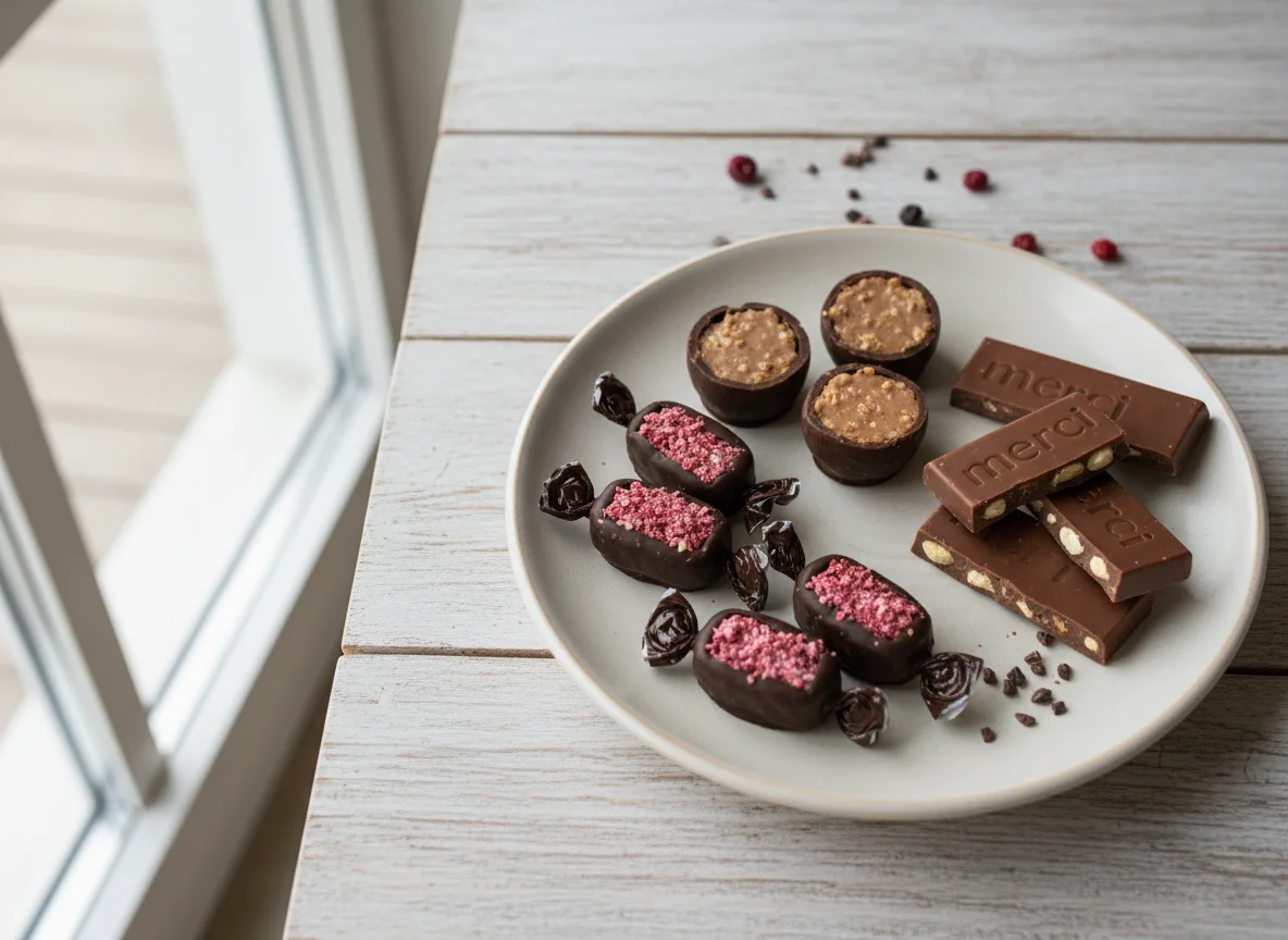 Различные конфеты и шоколад photo