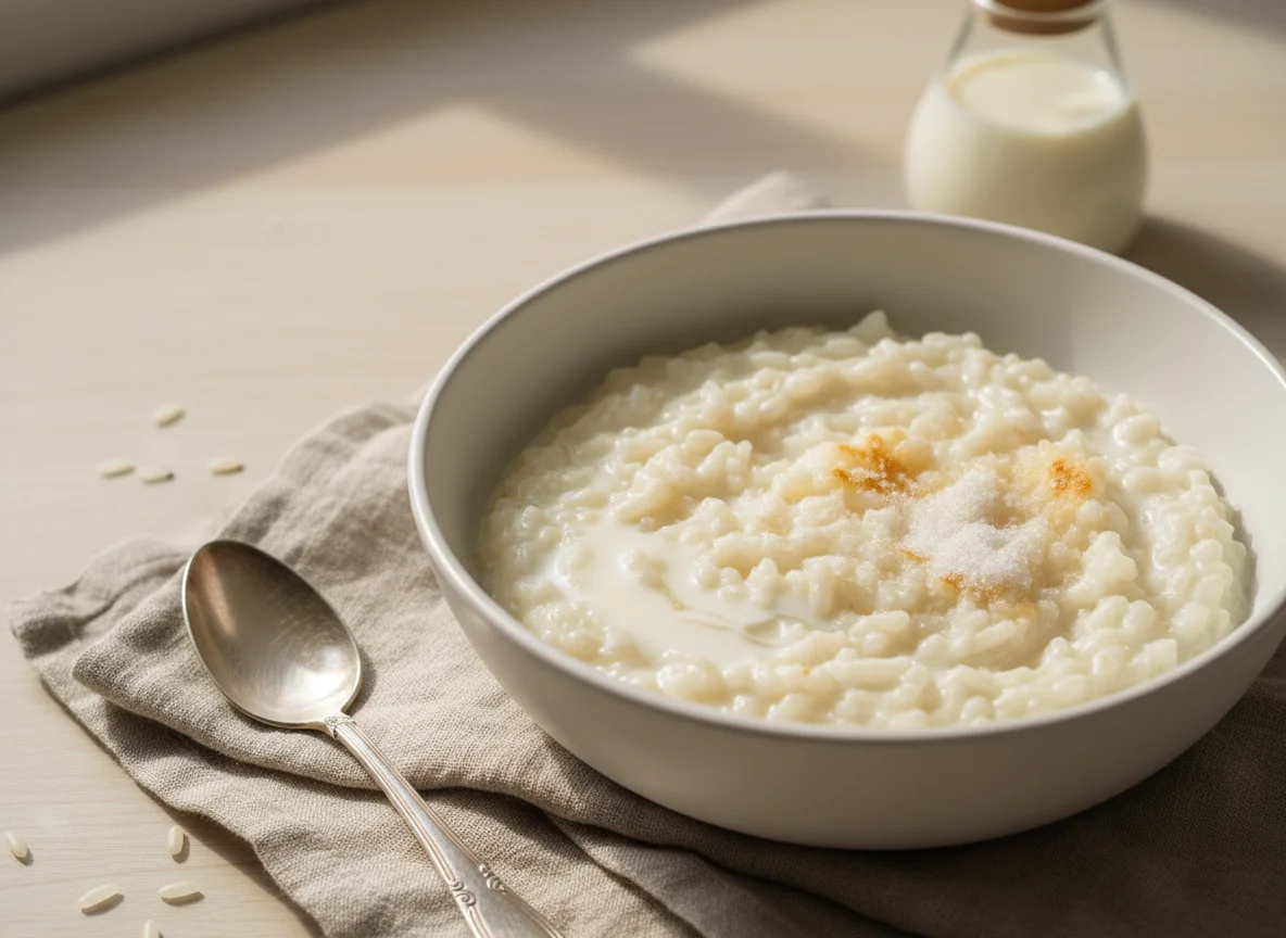 Рисовый пудинг photo