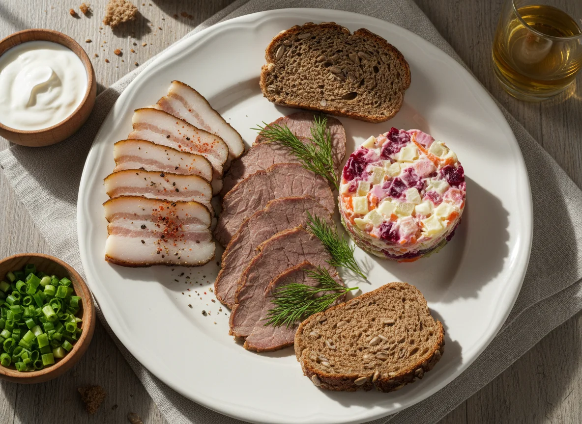 Русский обед photo