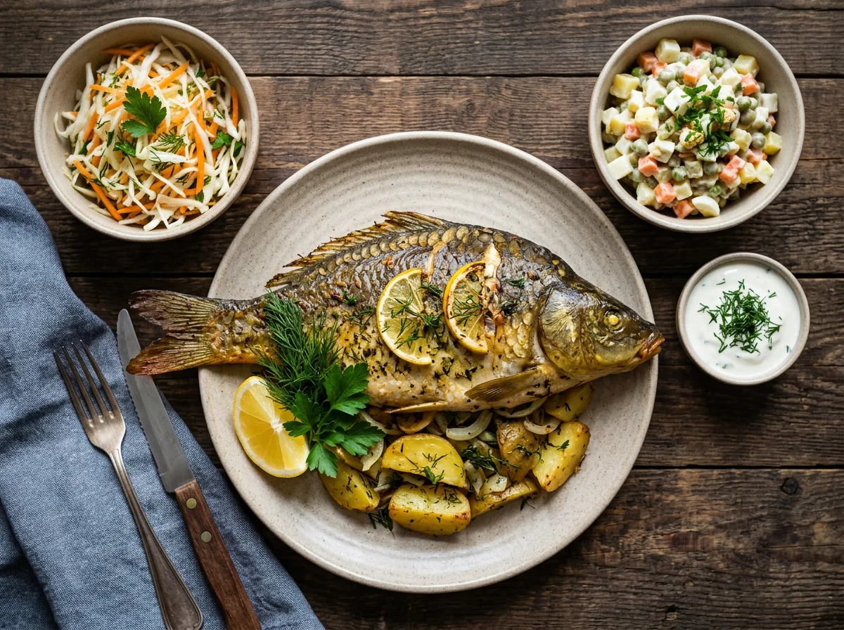 Рыба запеченая  photo