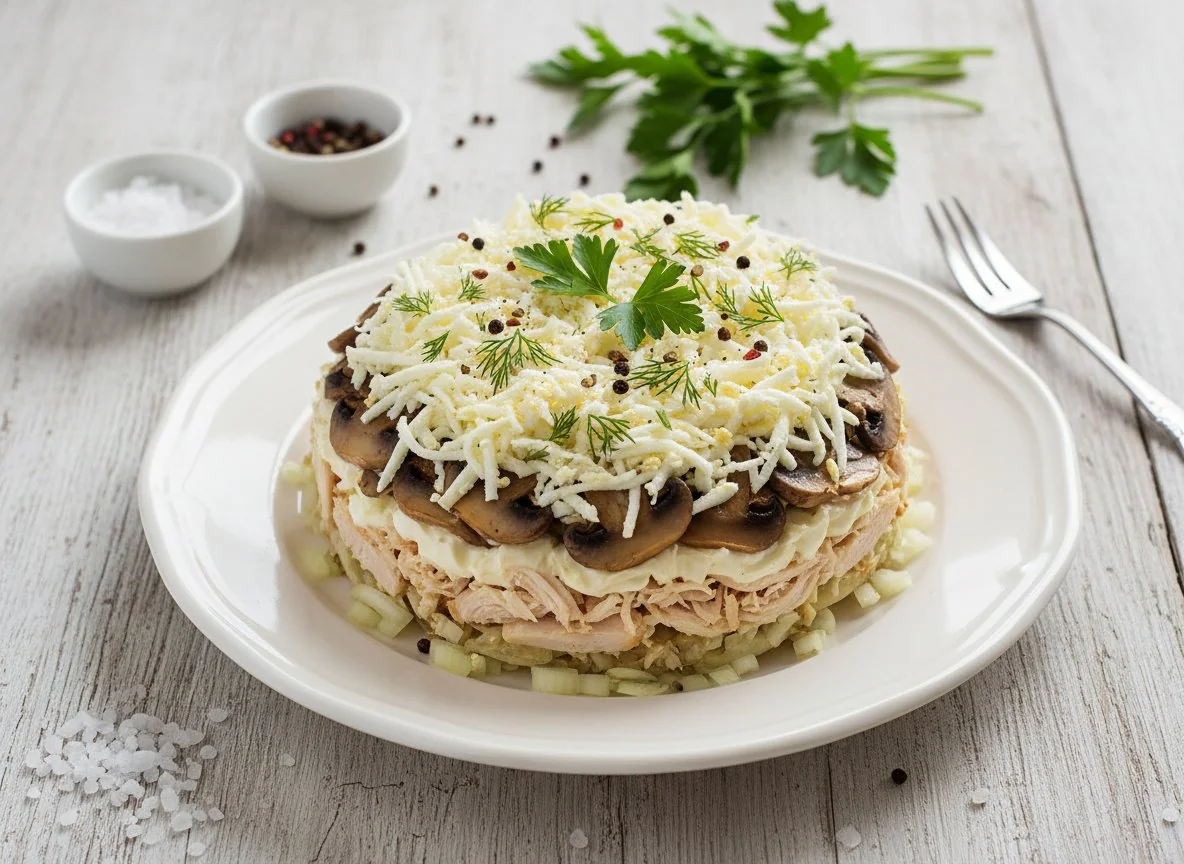 Салат Дубочки photo