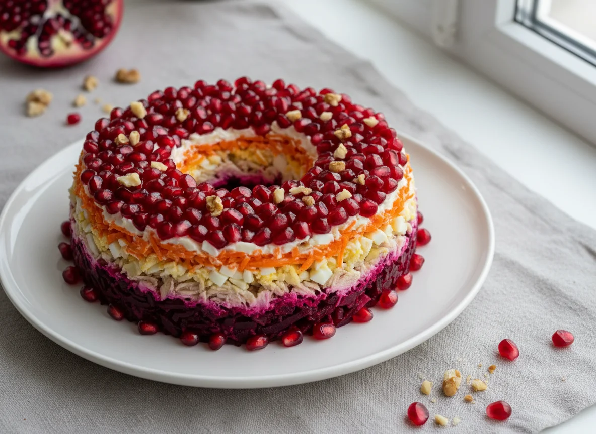 Салат "Гранатовый браслет" photo