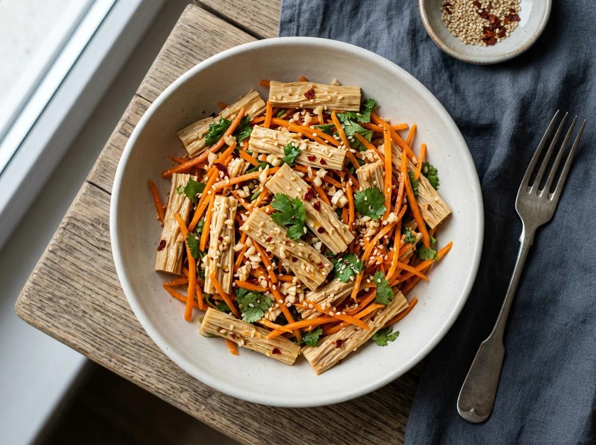 Салат из фучжу и моркови photo